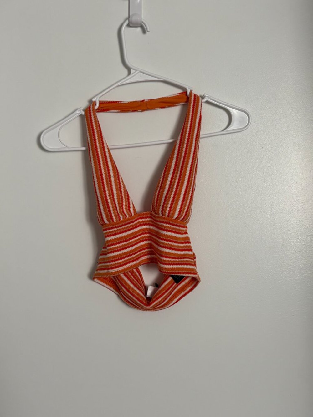 Orange Crop Top